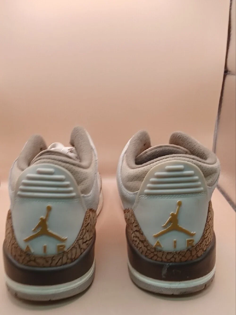 Pre-Owned Nike Air Jordan 3 Retro Sneaker-Palomino Men Size 14 US CT8532-102